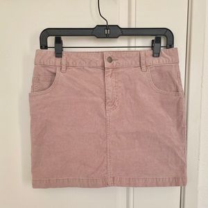 BDG Pink Jean Skirt